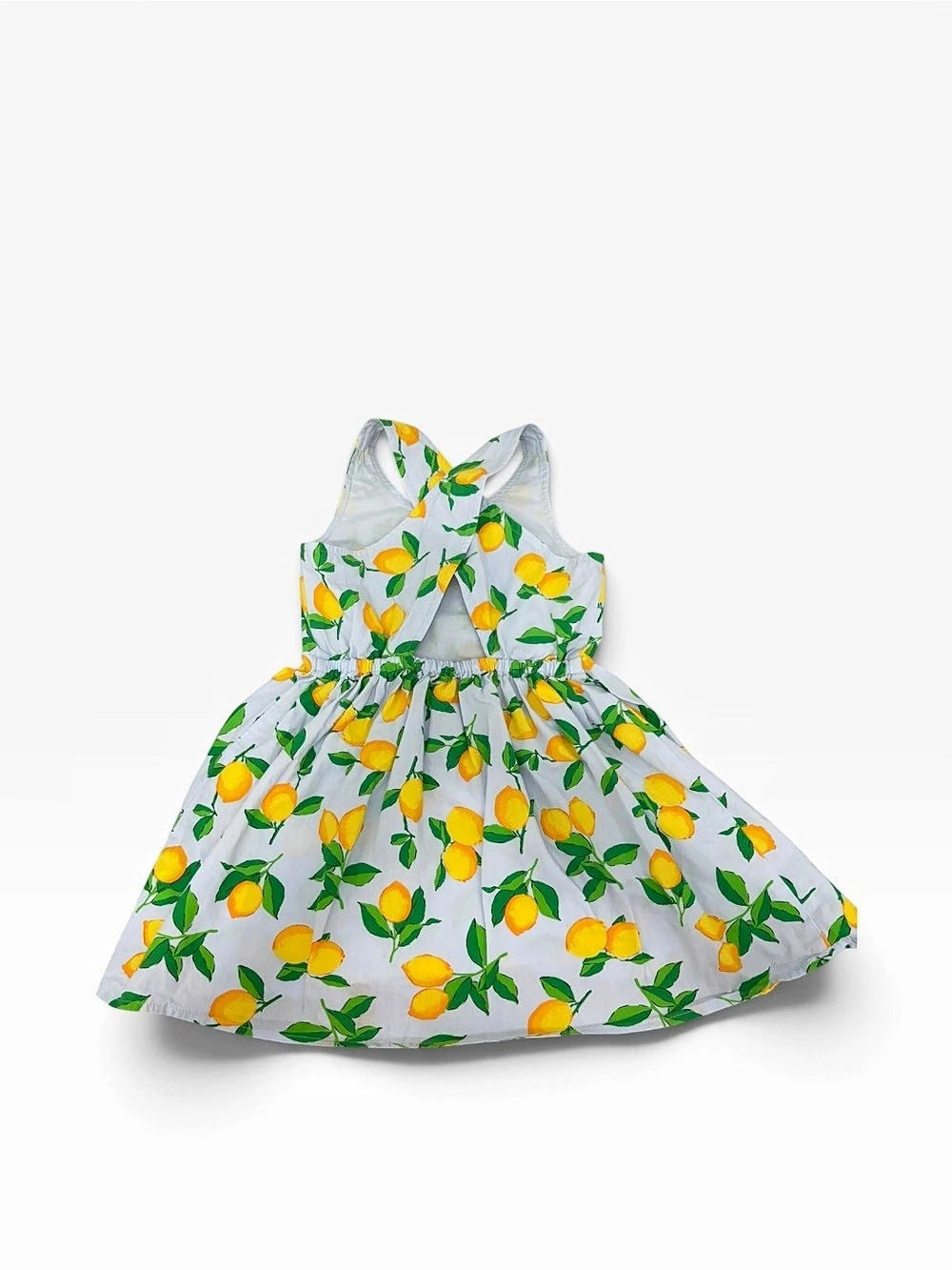 Kids Lemon Print Dress Like New